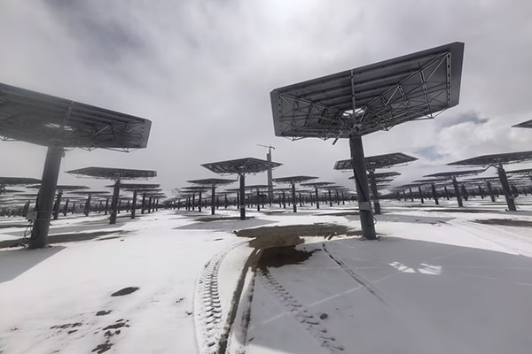 Линейный актуатор U23D для строительства 100 МВт башенной CSP-электростанции